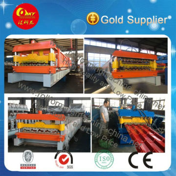 Roll Forming Machine Making Roof Material